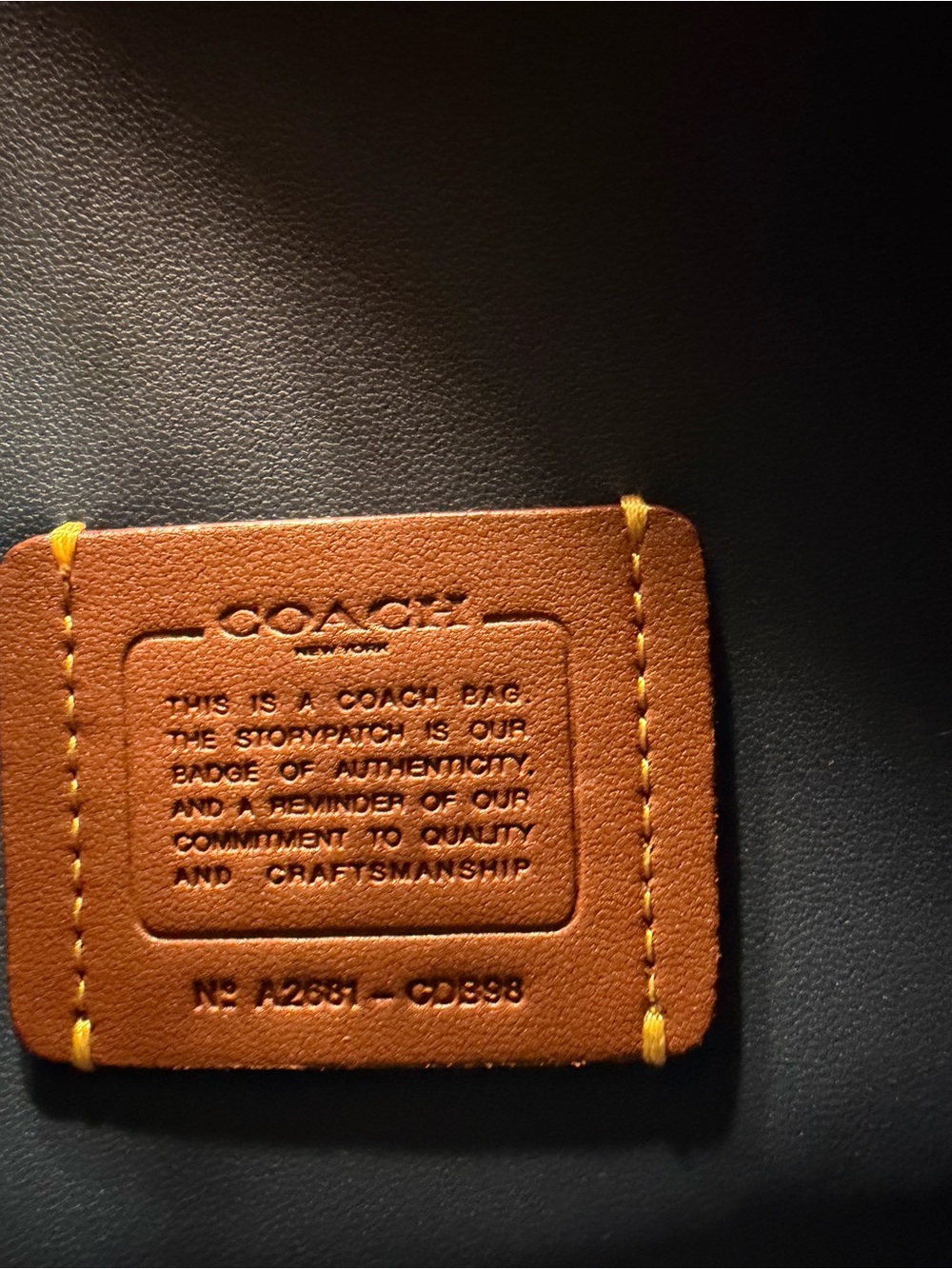 Coach Outlet Hadley Convertible Crossbody Bag In Signature Denim - Picture 8 of 11